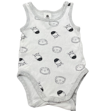 unisex Dymples, cotton singletsuit / romper, GUC, size 000,  