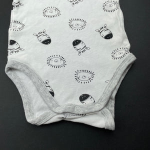 unisex Dymples, cotton singletsuit / romper, GUC, size 000,  