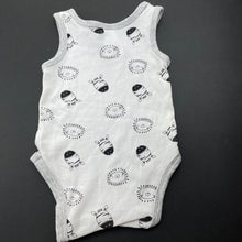 Load image into Gallery viewer, unisex Dymples, cotton singletsuit / romper, GUC, size 000,  