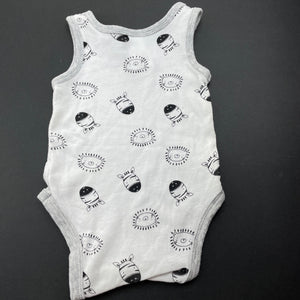 unisex Dymples, cotton singletsuit / romper, GUC, size 000,  