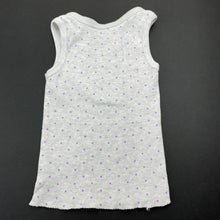Load image into Gallery viewer, unisex Anko, grey cotton singlet top, GUC, size 000,  