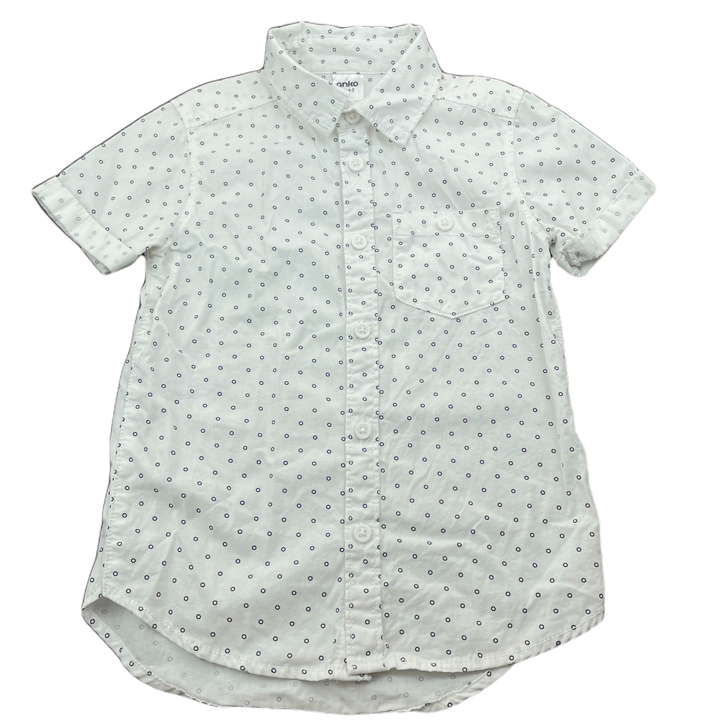 Boys Anko, lightweight cotton short sleeve shirt, EUC, size 3,  