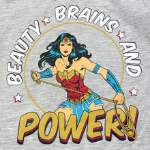 Load image into Gallery viewer, Girls DC Comics, WonderWoman long sleeve pyjama top, GUC, size 2,  