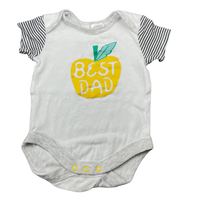 unisex Dymples, cotton bodysuit / romper, GUC, size 000,  