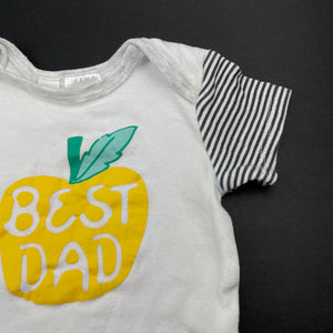unisex Dymples, cotton bodysuit / romper, GUC, size 000,  