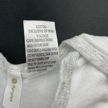 Load image into Gallery viewer, unisex Dymples, cotton bodysuit / romper, GUC, size 000,  