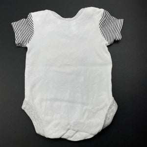 unisex Dymples, cotton bodysuit / romper, GUC, size 000,  