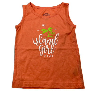 Girls Jack's, orange singlet top, FUC, size 6,  
