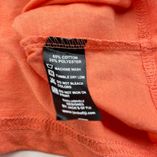 Load image into Gallery viewer, Girls Jack&#39;s, orange singlet top, FUC, size 6,  