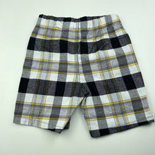 Load image into Gallery viewer, Boys LITTLE REBELS, lightweight checked shorts, elasticated, FUC, size 1-2,  