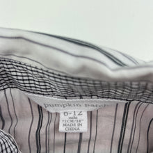 Load image into Gallery viewer, Boys Pumpkin Patch, cotton all-in-one long sleeve top, GUC, size 0,  