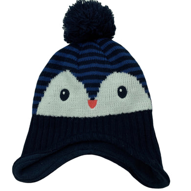 unisex K-Mart, fleece lined knitted hat / beanie, GUC, size 00,  