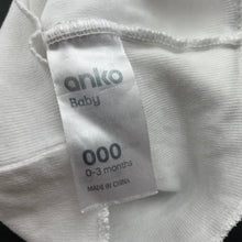 Load image into Gallery viewer, Girls Anko, white cotton singlet top, swan, GUC, size 000,  