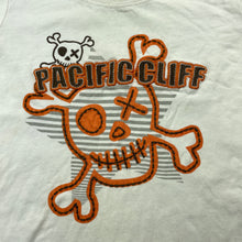 Load image into Gallery viewer, Boys Pacific Cliff, white cotton t-shirt / top, skull, FUC, size 2,  