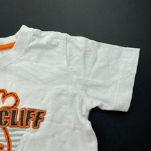 Load image into Gallery viewer, Boys Pacific Cliff, white cotton t-shirt / top, skull, FUC, size 2,  