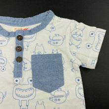 Load image into Gallery viewer, Boys PLUM, cotton henley t-shirt / top, EUC, size 0,  