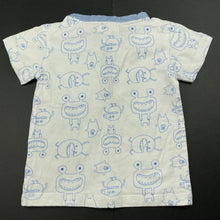 Load image into Gallery viewer, Boys PLUM, cotton henley t-shirt / top, EUC, size 0,  