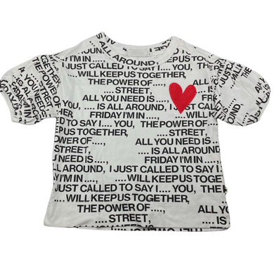 Girls Molo, Rosabella organic cotton top, GUC, size 6,  