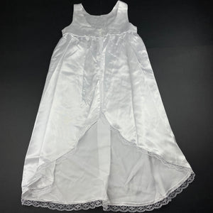 Girls white, 3-piece Christening / Baptism outfit, GUC, size 2, L: 68cm approx