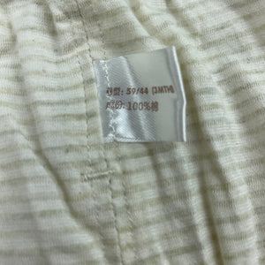 Boys striped, lightweight cotton leggings / bottoms, GUC, size 3 months,  