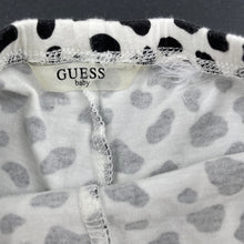 Load image into Gallery viewer, Girls Guess, stretchy animal print leggings / bottoms, GUC, size 00,  