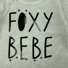 Load image into Gallery viewer, unisex ins baby, bodysuit / romper, fox, FUC, size 00,  