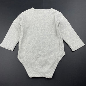 unisex Ollie's Place, soft cotton bodysuit / romper, EUC, size 0,  