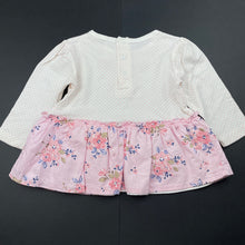 Load image into Gallery viewer, Girls Ollie&#39;s Place, embroidered cotton peplum top, EUC, size 0,  