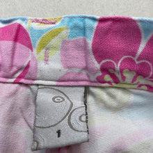 Load image into Gallery viewer, Girls Target, floral cotton shorts, elasticated, FUC, size 1,  