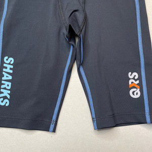 Boys QRS, compression sports shorts, Sz: S, EUC, size 14-16,  