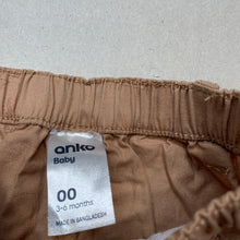 Load image into Gallery viewer, Boys Anko, lightweight cotton shorts, elasticated, EUC, size 00,  