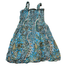 Load image into Gallery viewer, Girls lightweight, cotton summer dress, GUC, size 0-1, L: 44cm