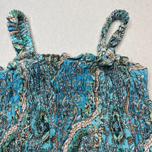 Load image into Gallery viewer, Girls lightweight, cotton summer dress, GUC, size 0-1, L: 44cm