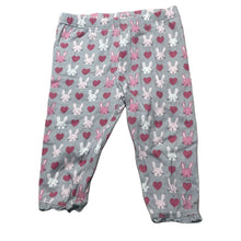 Load image into Gallery viewer, Girls Sprout, stretchy leggings / bottoms, rabbits, GUC, size 00,  