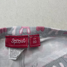 Load image into Gallery viewer, Girls Sprout, stretchy leggings / bottoms, rabbits, GUC, size 00,  