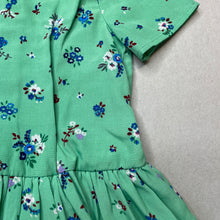 Load image into Gallery viewer, Girls Next, cotton lined lightweight floral dress, GUC, size 0, L: 40cm