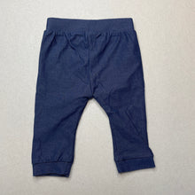 Load image into Gallery viewer, unisex LC Waikiki, blue leggings / bottoms, elasticated, EUC, size 000,  