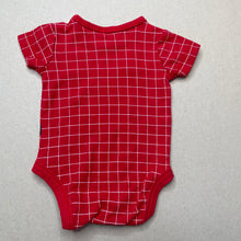 Load image into Gallery viewer, unisex Kids &amp; Co, cotton Christmas bodysuit / romper, EUC, size 0000,  