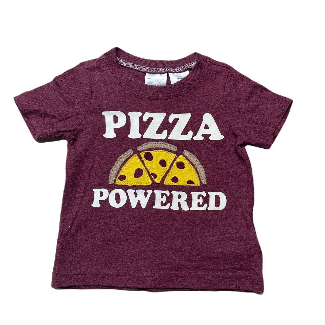 Boys Carters, lightweight t-shirt / top, pizza, EUC, size 0,  