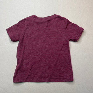 Boys Carters, lightweight t-shirt / top, pizza, EUC, size 0,  