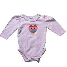 Load image into Gallery viewer, Girls Target, pink cotton bodysuit / romper, FUC, size 000,  
