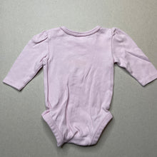 Load image into Gallery viewer, Girls Target, pink cotton bodysuit / romper, FUC, size 000,  