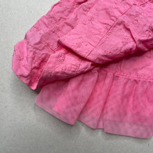 Load image into Gallery viewer, Girls Dymples, lined cotton party dress, GUC, size 000, L: 34cm