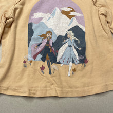 Load image into Gallery viewer, Girls Disney, Frozen cotton long sleeve top, FUC, size 1,  
