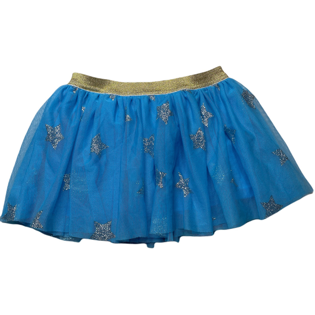 Girls DC Comics, WonderWoman lined tulle skirt, elasticated, GUC, size 1,  