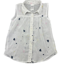 Load image into Gallery viewer, Girls Anko, sheer lightweight blouse / top, GUC, size 4,  