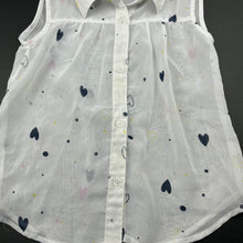 Load image into Gallery viewer, Girls Anko, sheer lightweight blouse / top, GUC, size 4,  
