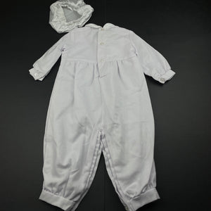Boys Marjory Daw, vintage baptism / christening outfit, FUC, size 6 months,  