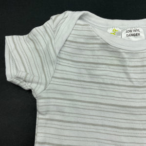 unisex Dymples, cotton bodysuit / romper, GUC, size 000,  