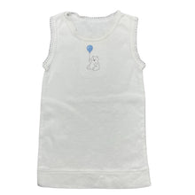 Load image into Gallery viewer, Boys Marquise, embroidered cotton singlet top, FUC, size 000,  
